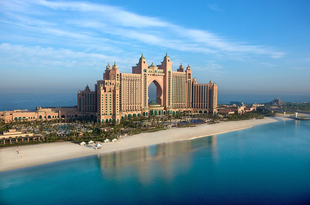 Atlantis beach hotle Dubai